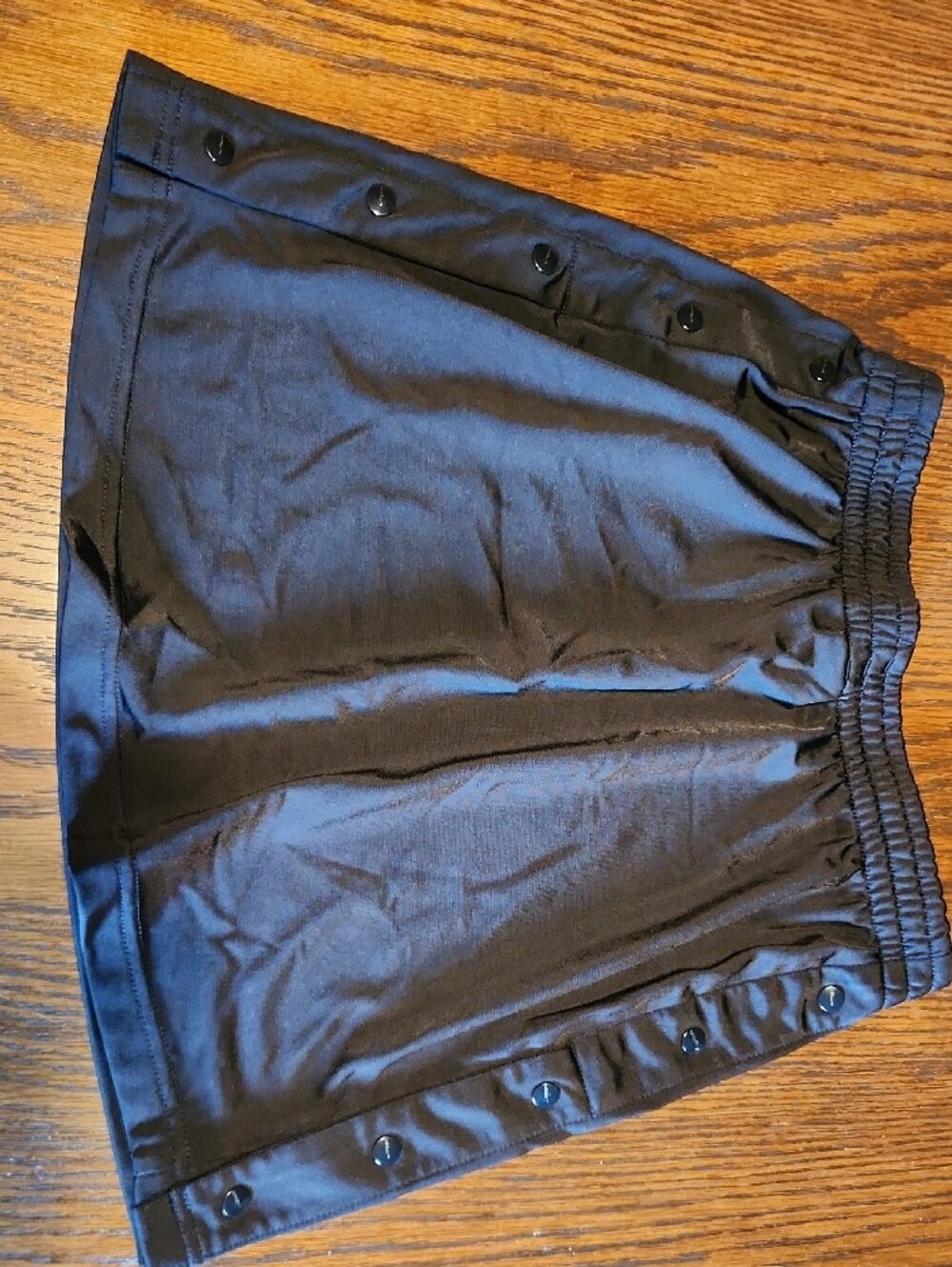 Adidas Black Athletic Skirt with Side Snaps - Picture 3 of 4
